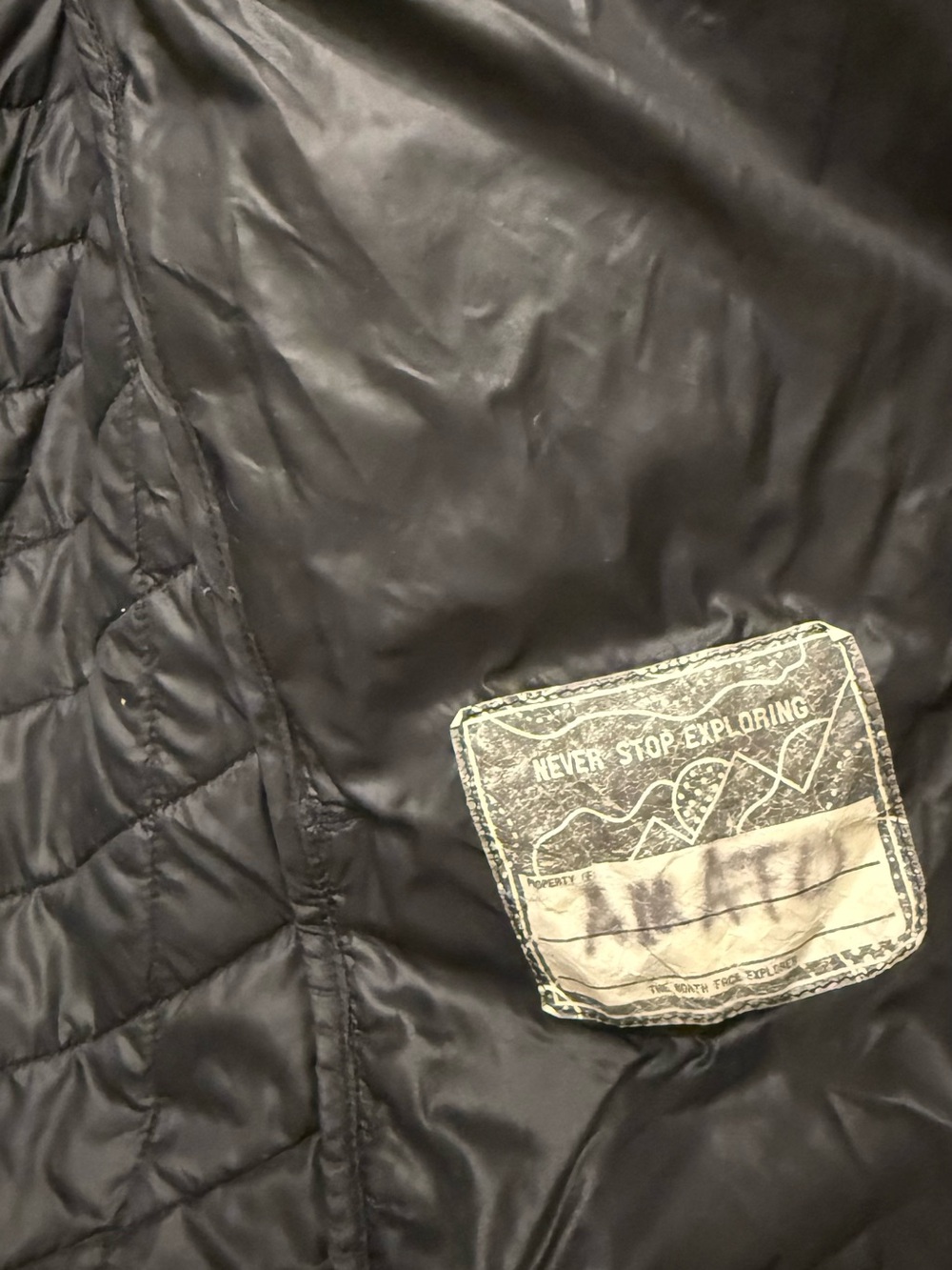 The North Face | Black Quilted Puffer Jacket | Kids XL Fits Women's M/L - Picture 8 of 15
